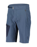 SCOTT Cycling shorts without bib - EXPLORAIR LIGHT - blue