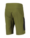 SCOTT Cycling shorts without bib - EXPLORAIR LIGHT - green