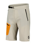 SCOTT Cycling shorts without bib - EXPLORAIR LIGHT - grey/orange