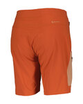 SCOTT Cycling shorts without bib - EXPLORAIR LIGHT W - orange/beige