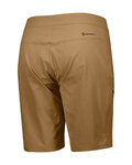 SCOTT Cycling shorts without bib - EXPLORAIR LIGHT W - beige