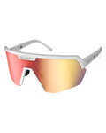 SCOTT Cycling sunglasses - SPORT SHIELD - white