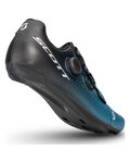 SCOTT Cycling shoes - TEAM BOA - black/turquoise