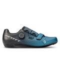 SCOTT Cycling shoes - TEAM BOA - black/turquoise