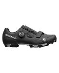 SCOTT Cycling shoes - MTB TEAM BOA - black/white