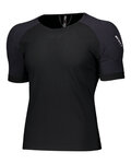 SCOTT Cycling short sleeve t-shirt - PROTECTIVE  - black