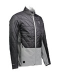SCOTT Cycling windproof jacket - INSULOFT HYBRID FT - black/grey