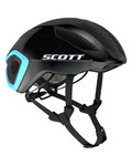 SCOTT Cycling helmet - CADENCE PLUS - black/light blue
