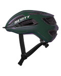SCOTT Cycling helmet - ARX PLUS - green/purple