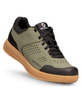 SCOTT Cycling shoes - MTB SHR-ALP FLAT LACE - green/black