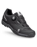 SCOTT Cycling shoes - SPORT TRAIL EVO GORE-TEX - black/silver