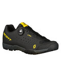 SCOTT Cycling shoes - SPORT TRAIL EVO GORE-TEX - black/yellow
