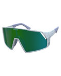 SCOTT Cycling sunglasses - PRO SHIELD - white/green