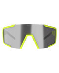 SCOTT Cycling sunglasses - SHIELD COMPACT LS - yellow
