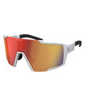 SCOTT Cycling sunglasses - SHIELD COMPACT - white