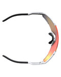 SCOTT Cycling sunglasses - SHIELD COMPACT - white