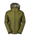SCOTT waterproof jacket - EXPLORAIR LIGHT DRYO 3L - green