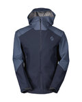 SCOTT waterproof jacket - EXPLORAIR LIGHT DRYO 3L - blue