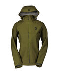 SCOTT waterproof jacket - EXPLORAIR LIGHT DRYO 3L W - green