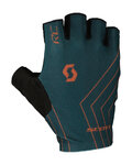 SCOTT Cycling fingerless gloves - RC TEAM - green