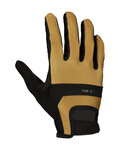 SCOTT Cycling long-finger gloves - GRAVEL - beige/black