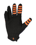 SCOTT Cycling long-finger gloves - TRACTION - orange/black
