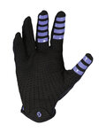 SCOTT Cycling long-finger gloves - TRACTION - blue/black