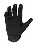 SCOTT Cycling long-finger gloves - RIDANCE - blue/black