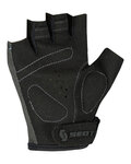 SCOTT Cycling fingerless gloves - JUNIOR ASPECT SPORT - black/grey