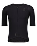 SCOTT Cycling short sleeve jersey - ULTIMATE GRAPHENE - black
