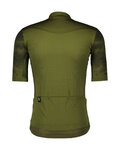 SCOTT Cycling short sleeve jersey - GRAVEL 10 - green
