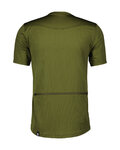 SCOTT Cycling short sleeve jersey - GRAVEL 20 - green