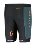 SCOTT Cycling shorts without bib - RC PRO JR - black/green