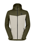 SCOTT hoodie - DEFINED MID - green/white