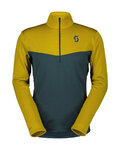 SCOTT hoodie - DEFINED LIGHT - green/yellow