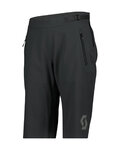 SCOTT Cycling shorts without bib - TRAIL STORM WP W - black