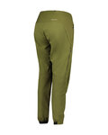 SCOTT Cycling long trousers withot bib - TRAIL STORM HYBRID W - green