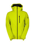 SCOTT Cycling windproof jacket - COMMUTER 25L - yellow