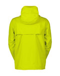 SCOTT Cycling windproof jacket - COMMUTER 25L - yellow