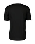 SCOTT Cycling short sleeve t-shirt - COMMUTER MERINO - black