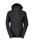 SCOTT Cycling windproof jacket - COMMUTER 25L W - black