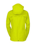 SCOTT Cycling windproof jacket - COMMUTER 25L W - yellow