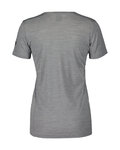 SCOTT Cycling short sleeve t-shirt - TEE COMMUTER MERINO W - grey