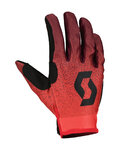 SCOTT Cycling long-finger gloves - 350 DIRT EVO JUNIOR - red/black