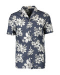 SCOTT shirt - BUTTON LT - blue/white