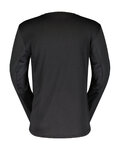 SCOTT Cycling summer long sleeve jersey - TRAIL VERTIC LS - black