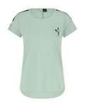 SCOTT Cycling short sleeve t-shirt - TRAIL FLOW DRI SS W - light green
