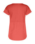 SCOTT Cycling short sleeve t-shirt - TRAIL FLOW DRI SS W - red