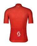 SCOTT Cycling short sleeve jersey - PRO - red
