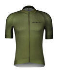 SCOTT Cycling short sleeve jersey - PRO - green